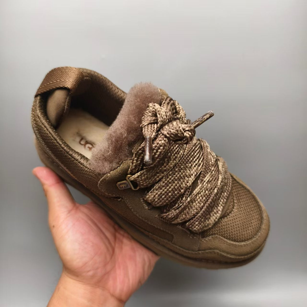 Walnut Unisex Mesh Casual Sneakers | 4032