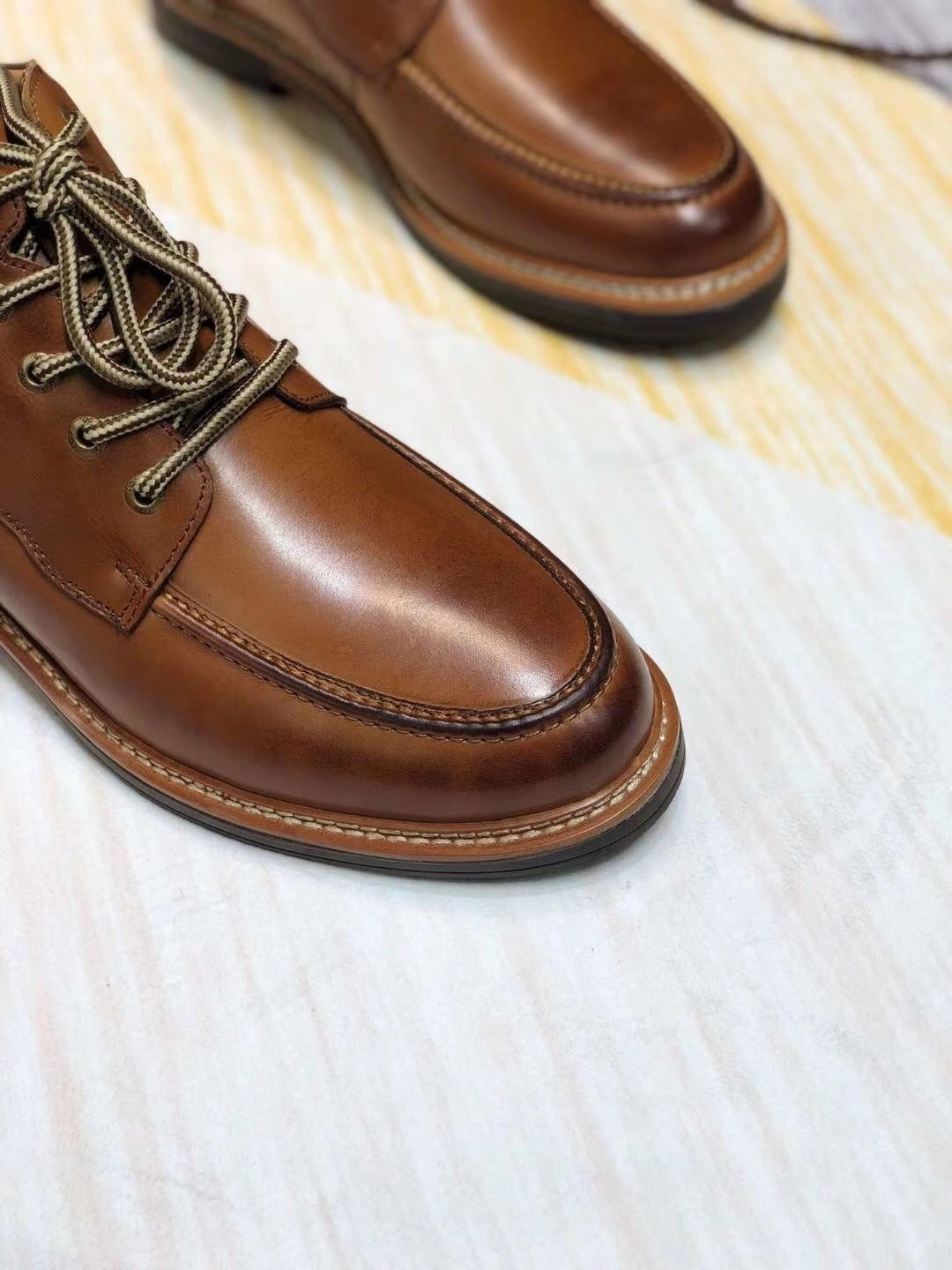 Classic Brown Leather Shoes | 0726-1