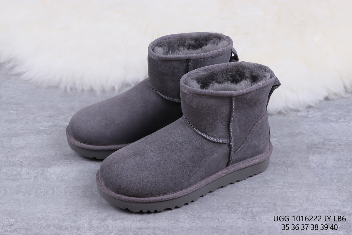 Gray Classic Mini II Ankle Boots 2.0 | Style 6222