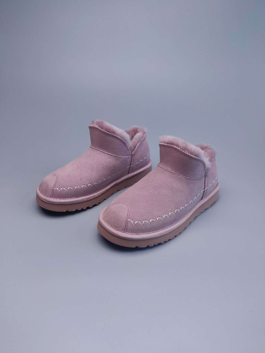 Classic Pink Ankle Boots | 0888