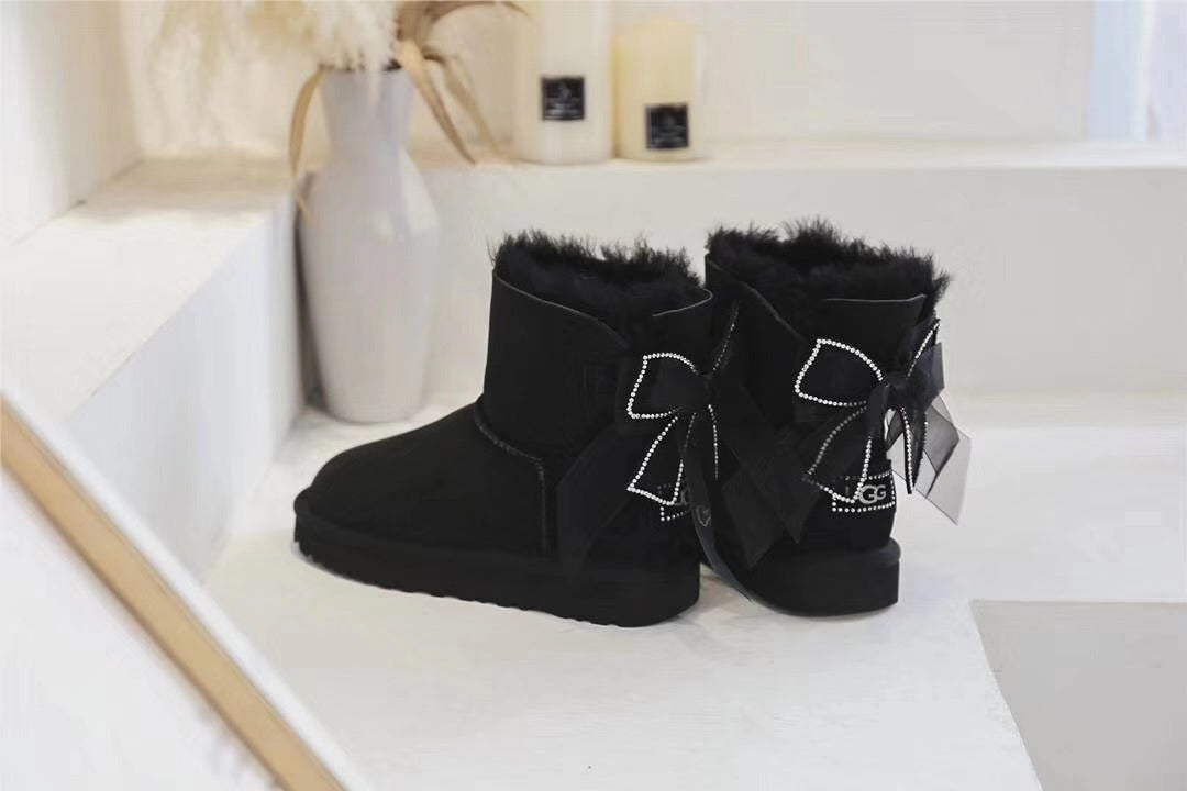 Classic Black 3-Way Snow Boots | Style 6503