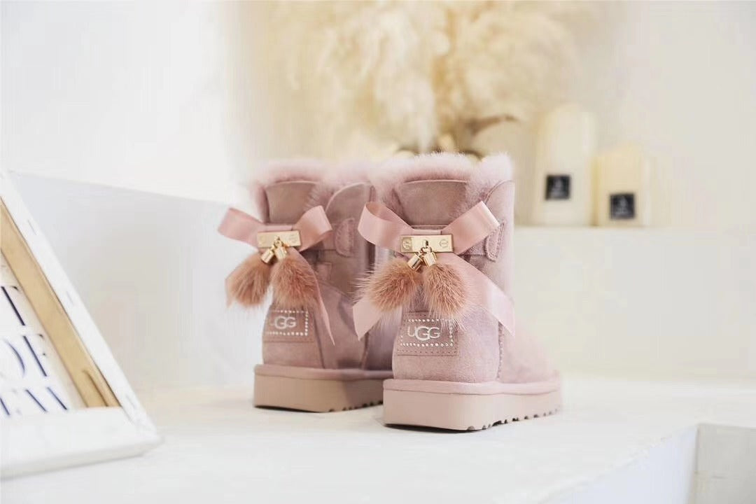Dusk Pink 3-Way Snow Boots | Style 6503