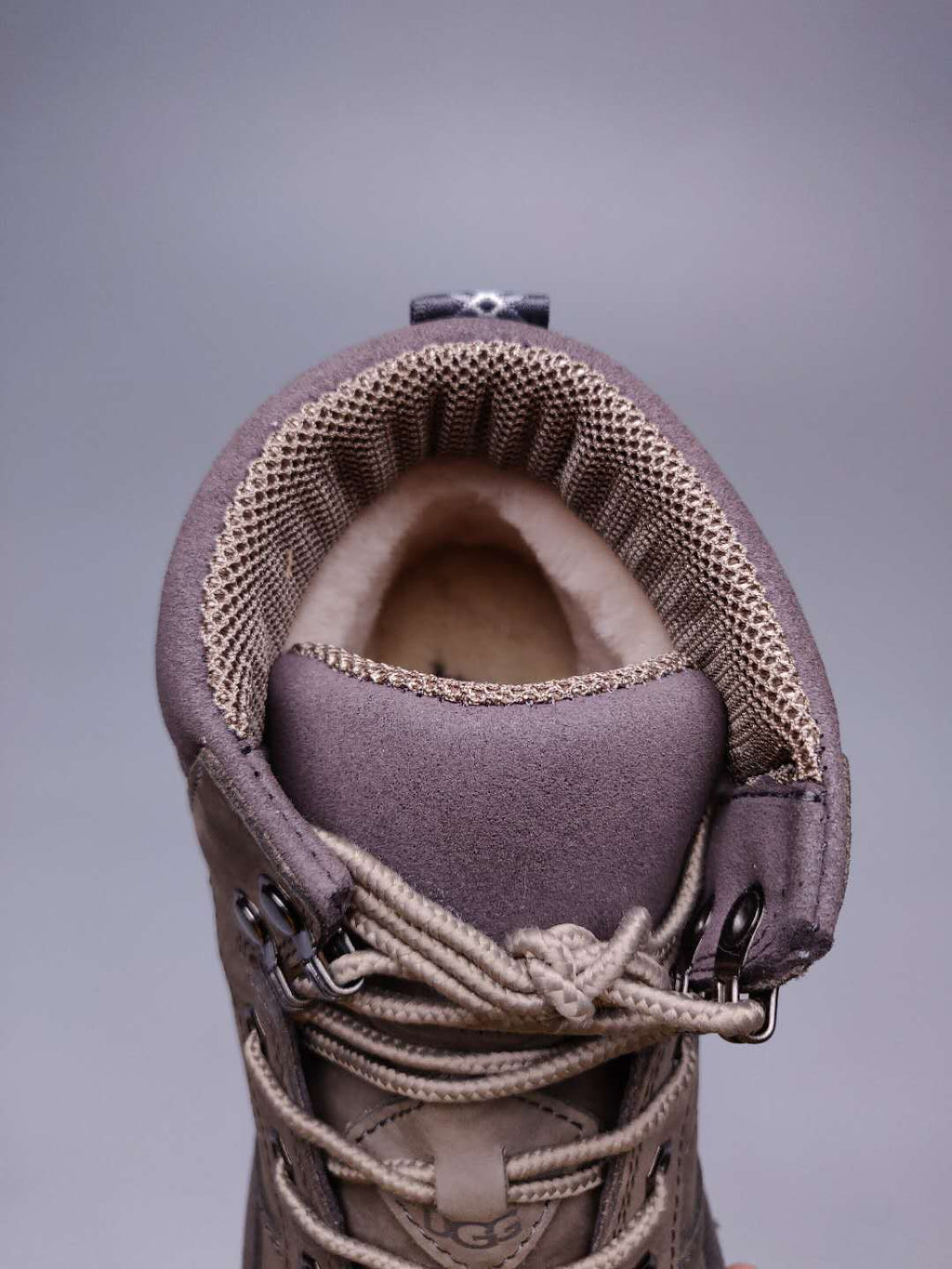 Men's Gray Lace-Up Casual Shoes | 2991