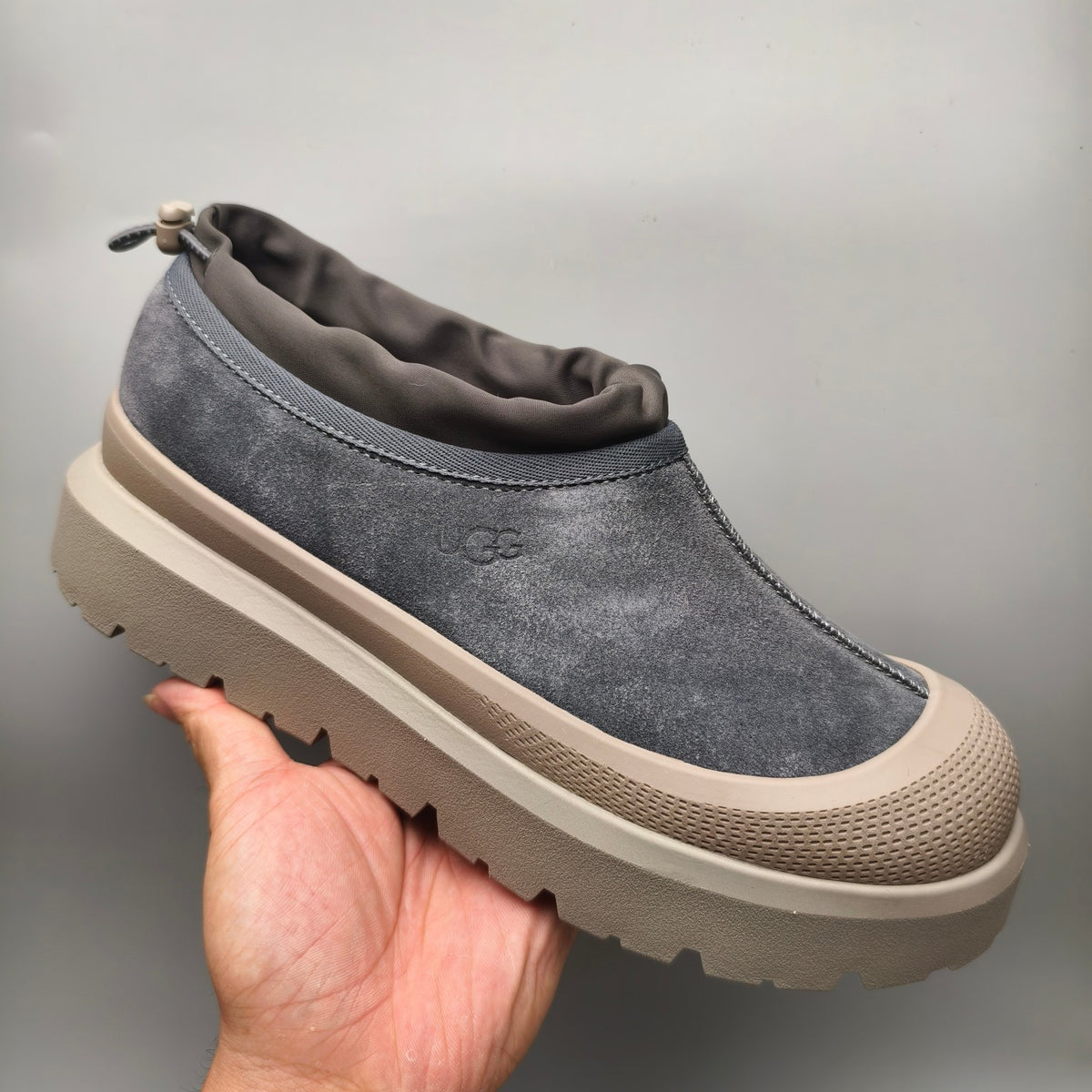 Dark Gray Casual Slip-On Fashion Shoes | 4096