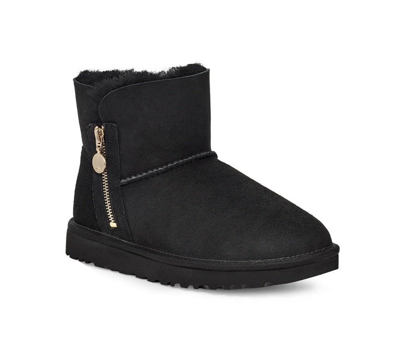 Black Side-Zip Ankle Boots | 2481