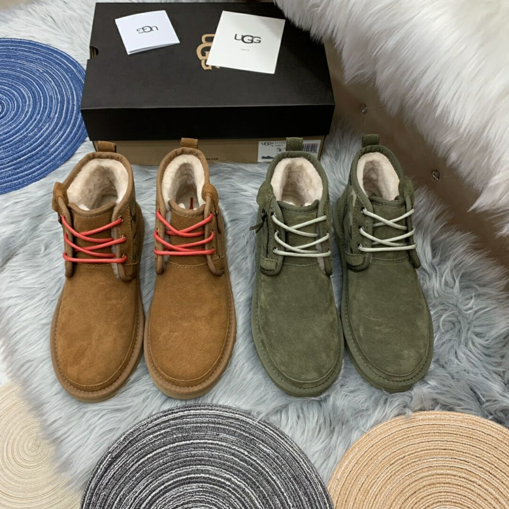 Men's Chestnut Colorblock Camouflage Shoes | 4193