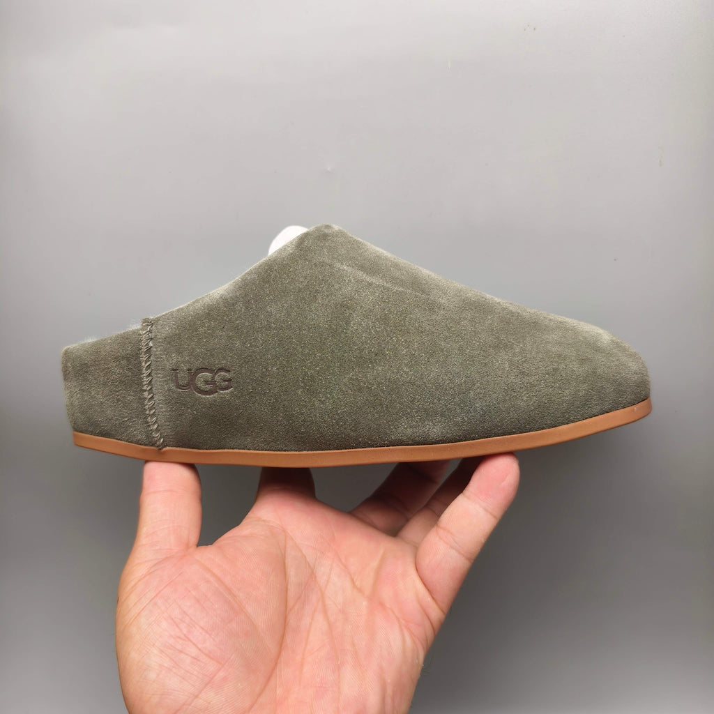 Green Slip-On Casual House Shoes | 1390