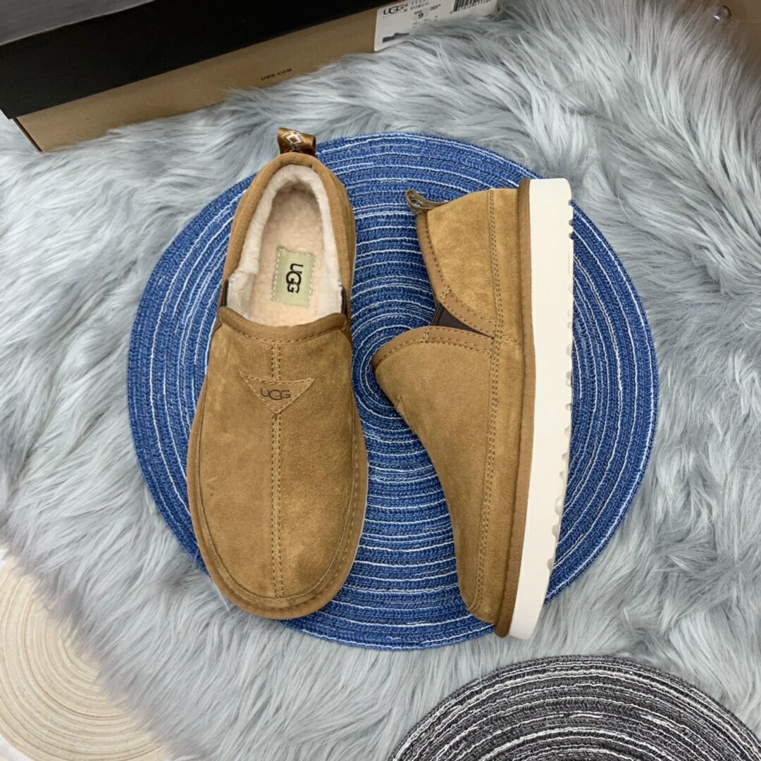 Men's Chestnut Low-Top Slip-On Shoes | 3455