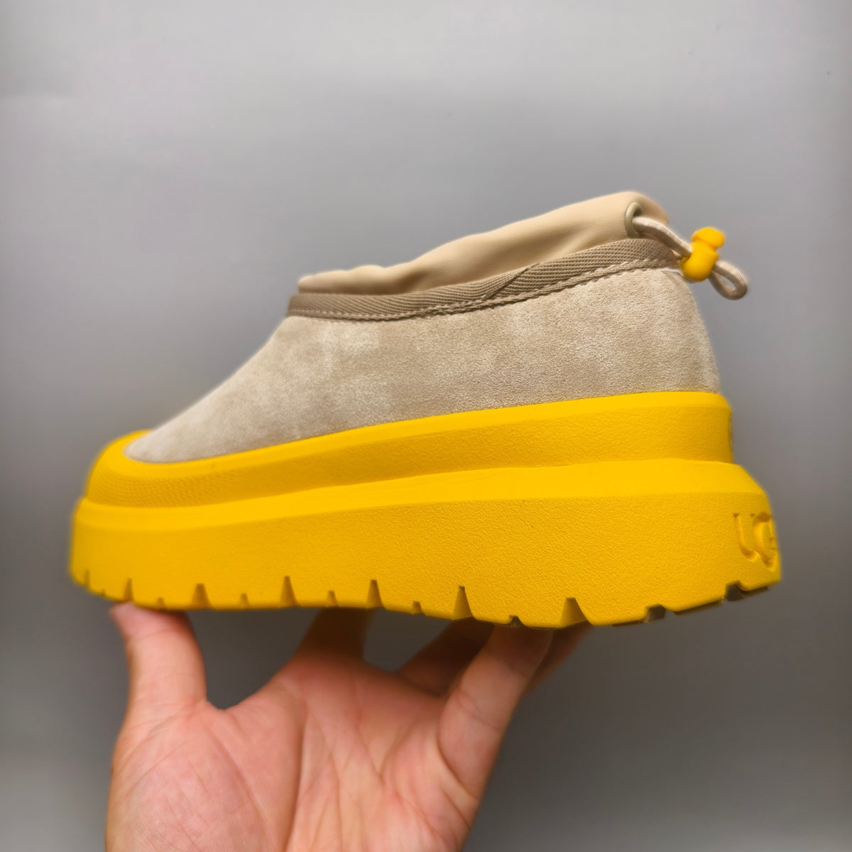 Yellow Casual Slip-On Fashion Shoes | 4096