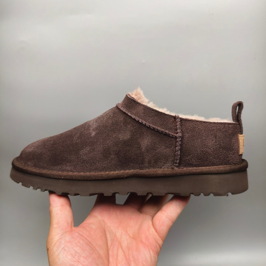 Women's Chocolate Brown Classic Slip-On Shoes | 3891