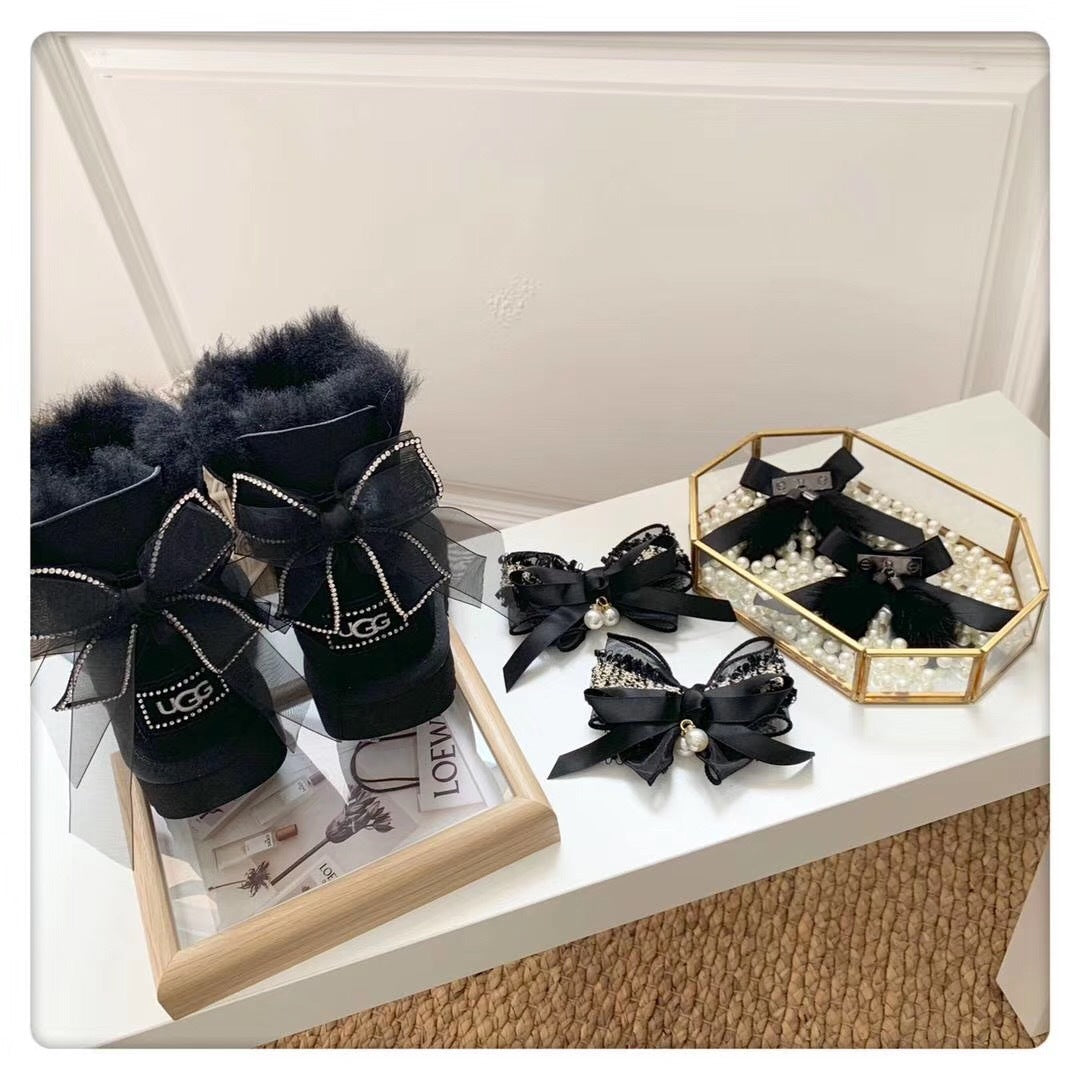 Classic Black 3-Way Snow Boots | Style 6503