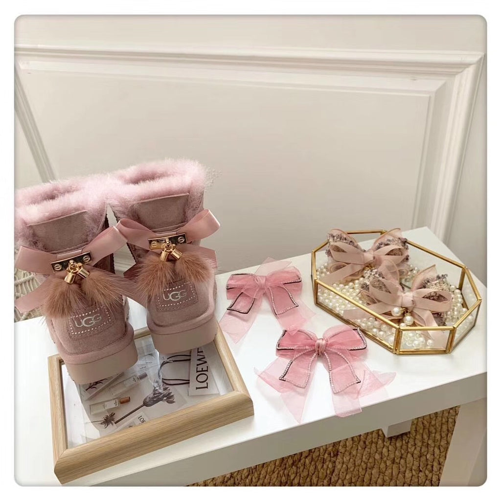 Dusk Pink 3-Way Snow Boots | Style 6503