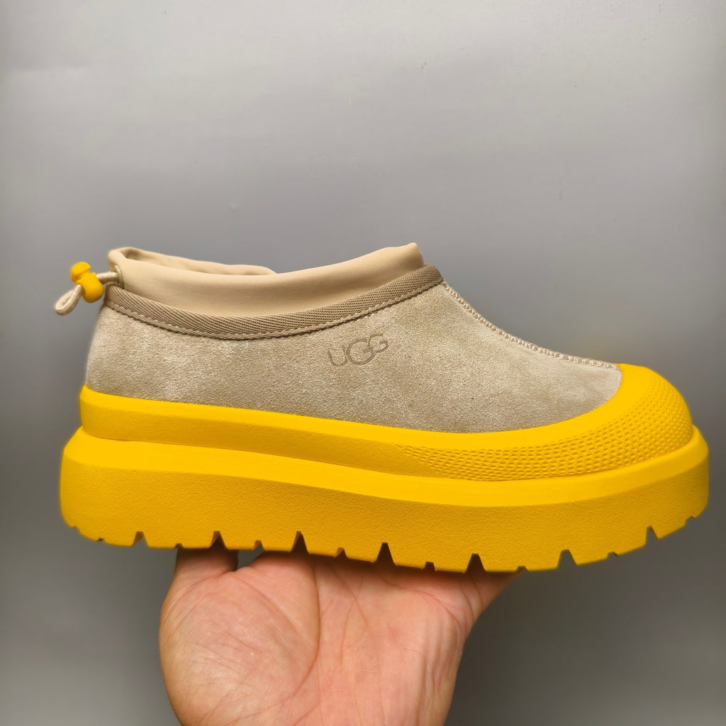 Yellow Casual Slip-On Fashion Shoes | 4096