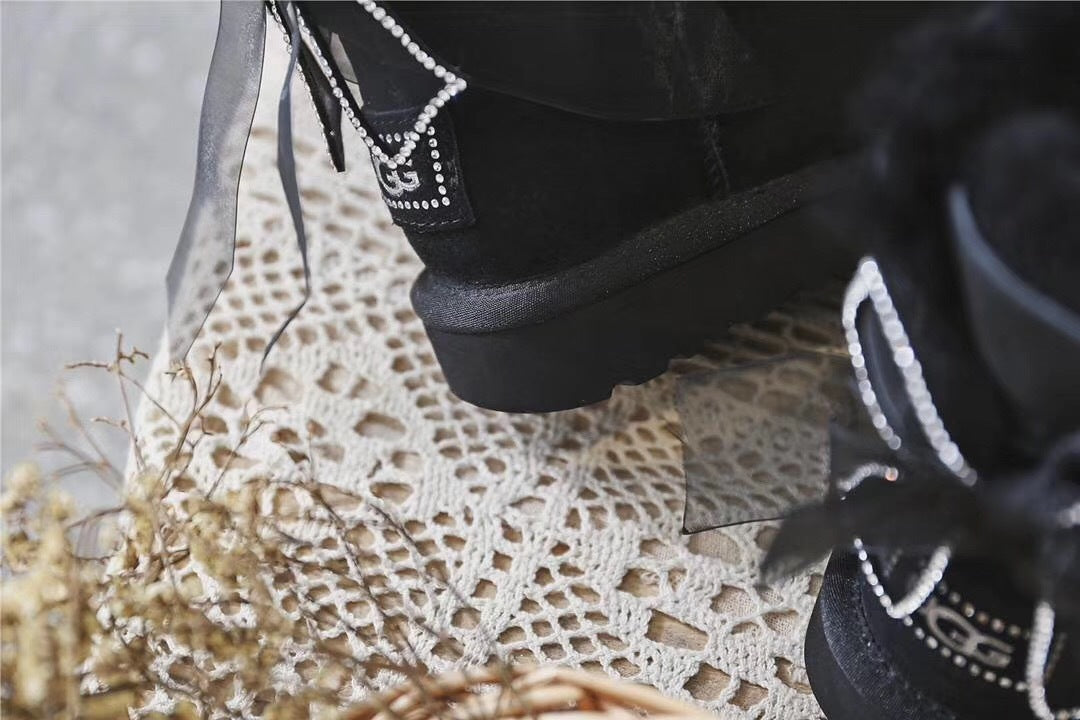 Classic Black 3-Way Snow Boots | Style 6503