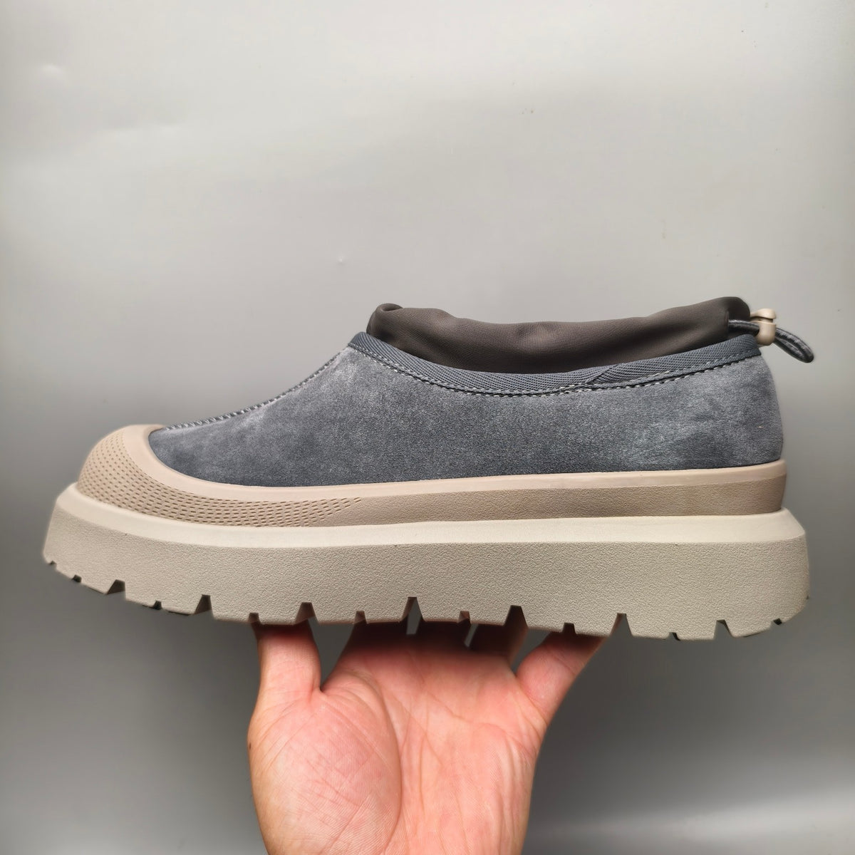 Dark Gray Casual Slip-On Fashion Shoes | 4096