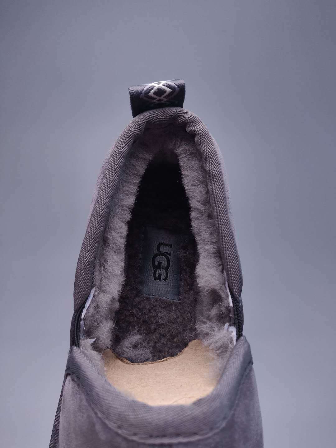 Men's Gray Low-Top Slip-On Shoes | 3455