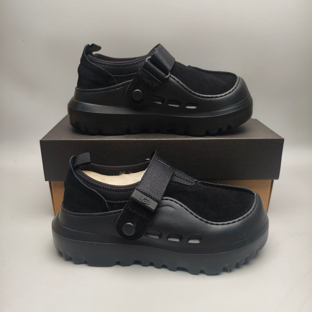 Black Unisex Slip-On Casual Shoes | Style 7550