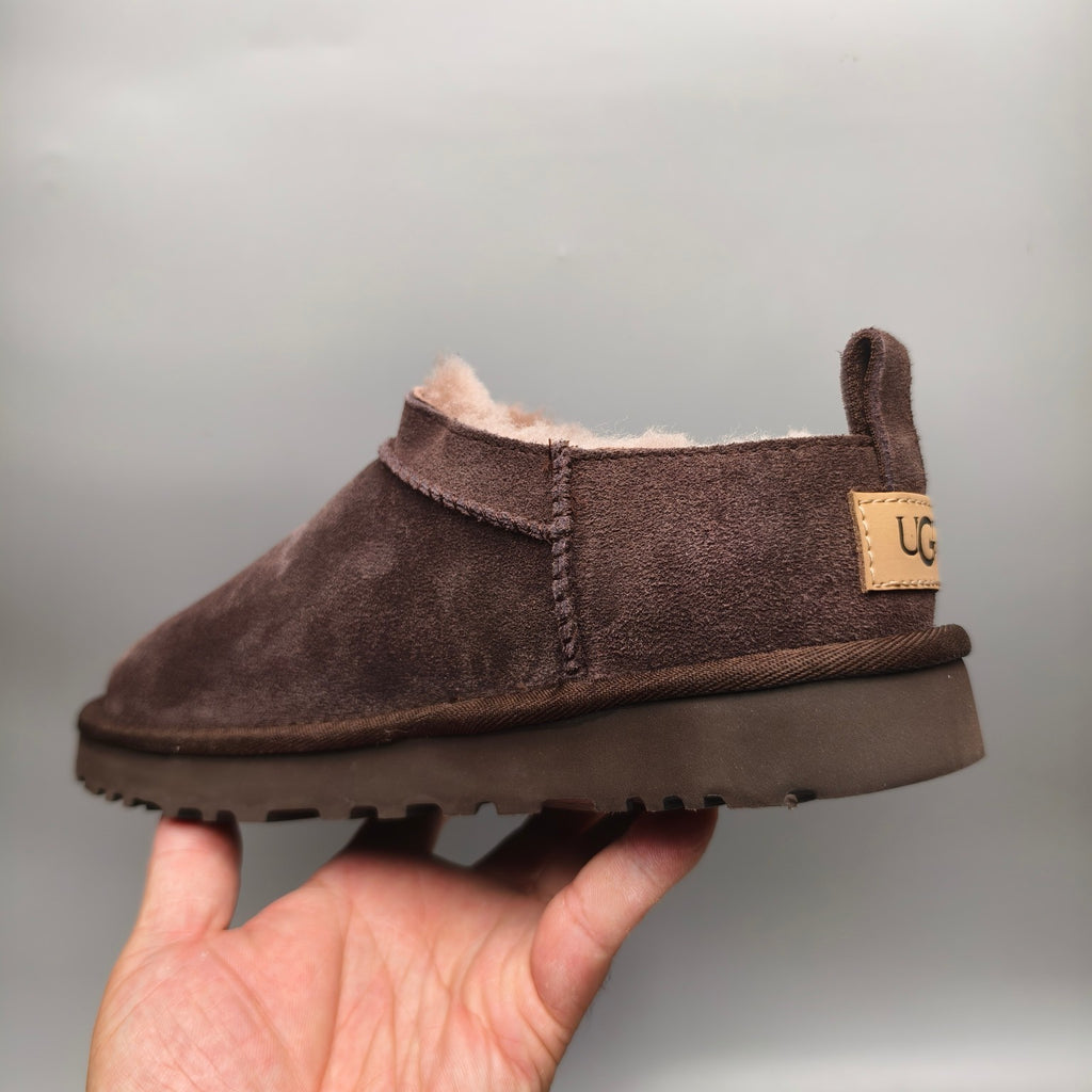 Women's Chocolate Brown Classic Slip-On Shoes | 3891