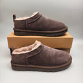 Women's Chocolate Brown Classic Slip-On Shoes | 3891