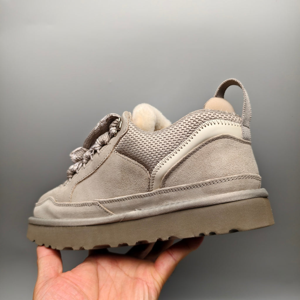 Gray Unisex Mesh Casual Sneakers | 4032
