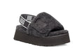 Gray Disco-Inspired Sandals | 2258