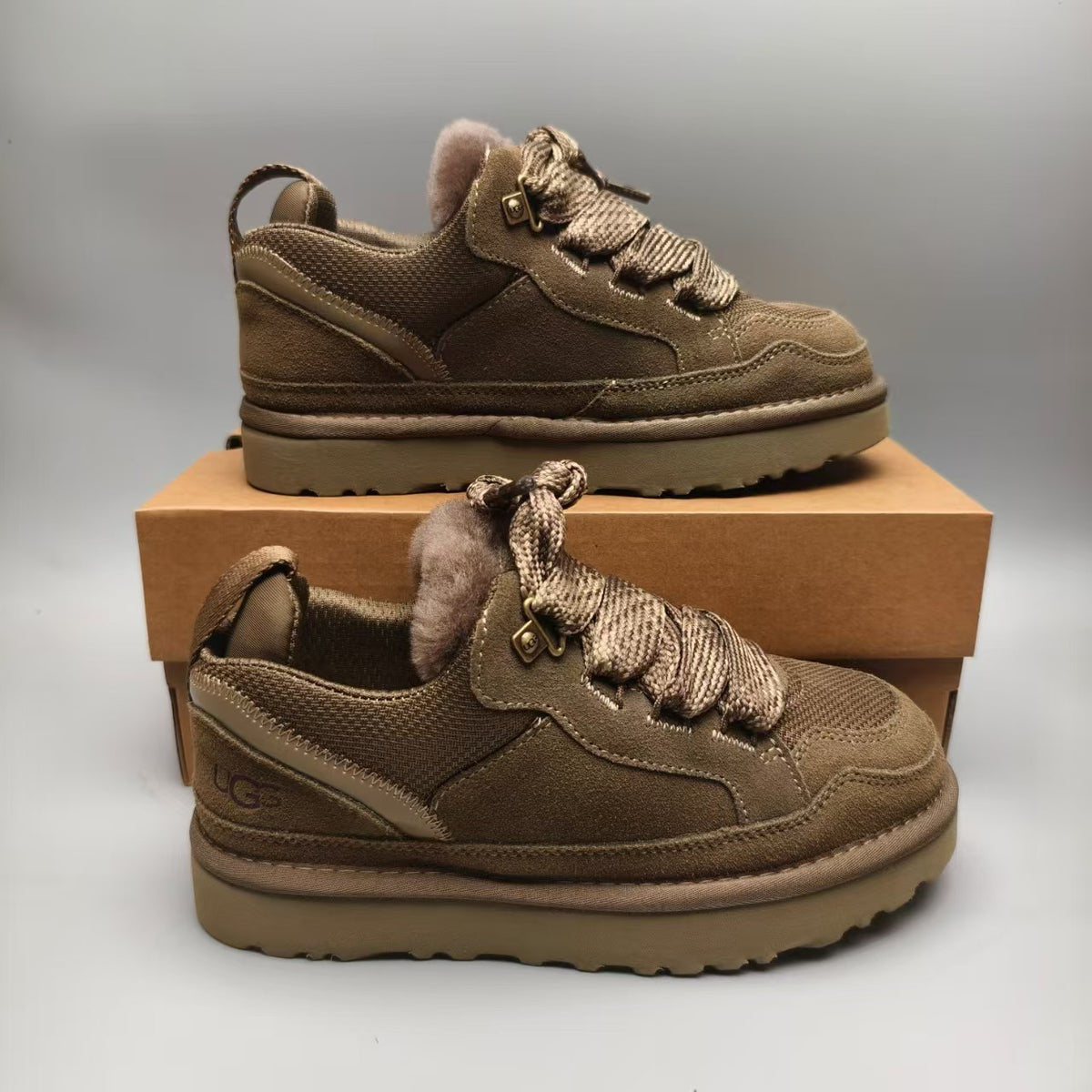 Walnut Unisex Mesh Casual Sneakers | 4032