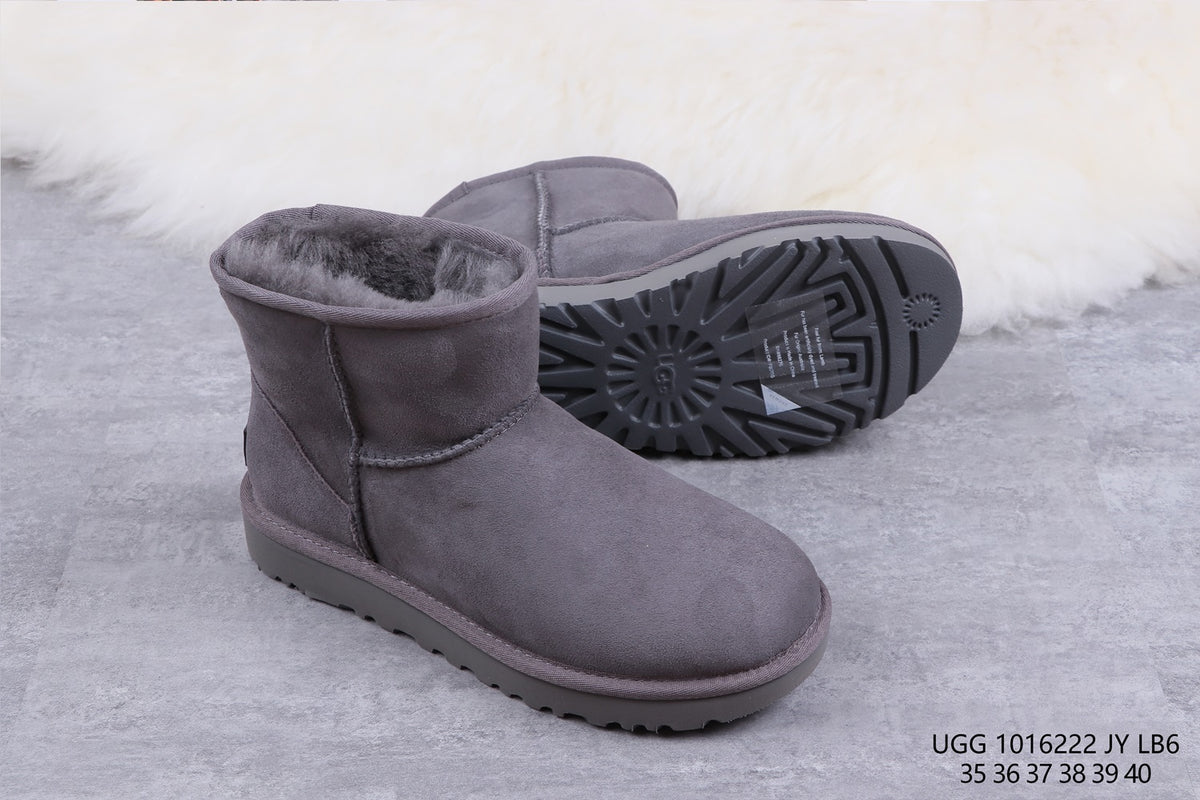 Gray Classic Mini II Ankle Boots 2.0 | Style 6222
