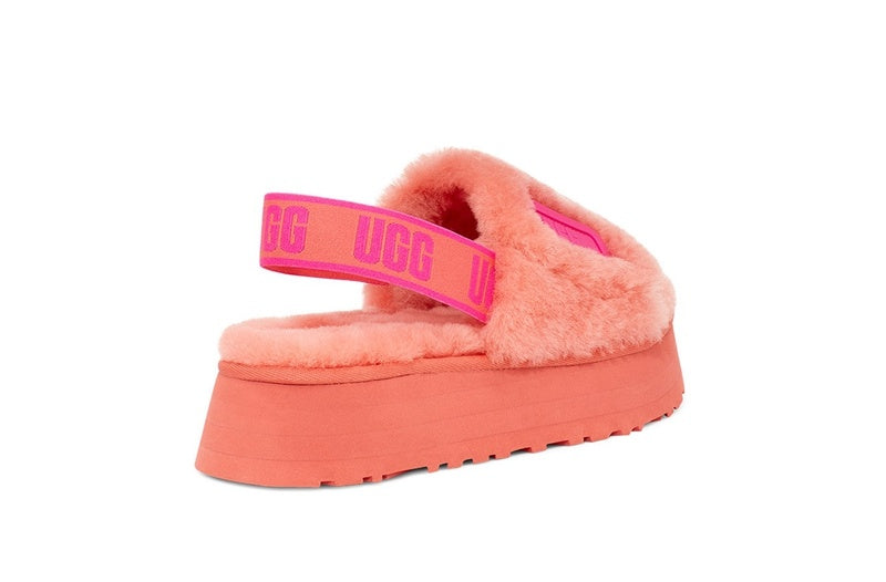 Coral Red Disco-Inspired Sandals | 2258