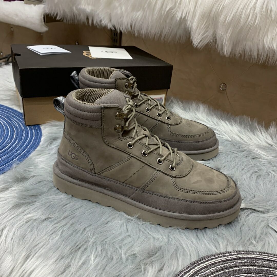 Men's Gray Lace-Up Casual Shoes | 2991