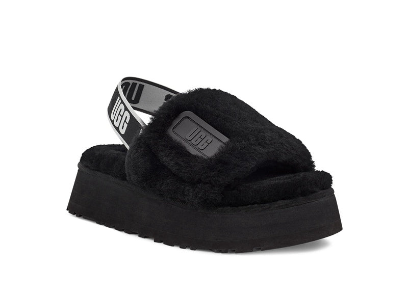 Black Disco-Inspired Sandals | 2258