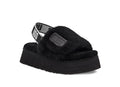 Black Disco-Inspired Sandals | 2258