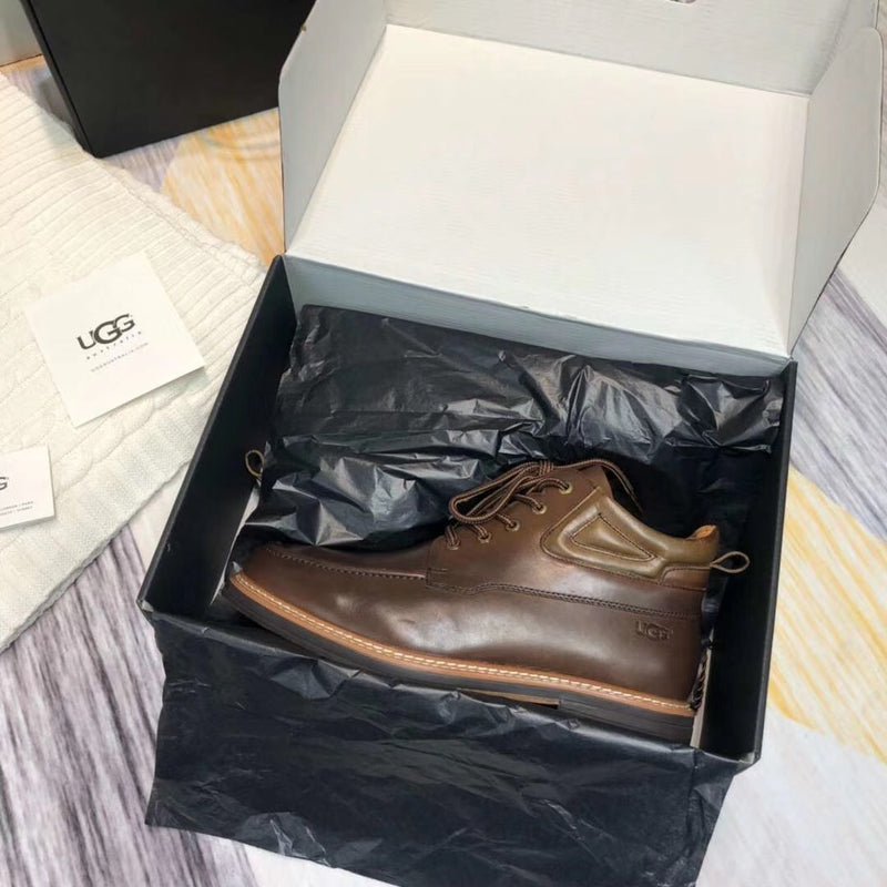 Chocolate Brown Leather Shoes | 0726-1