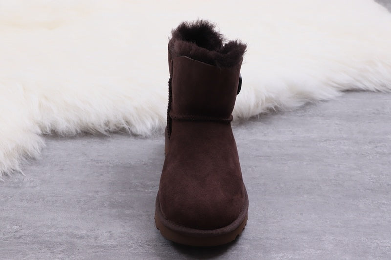 Coffee Brown Women's Mini Bailey Button II Boots 2.0 | Style 6422