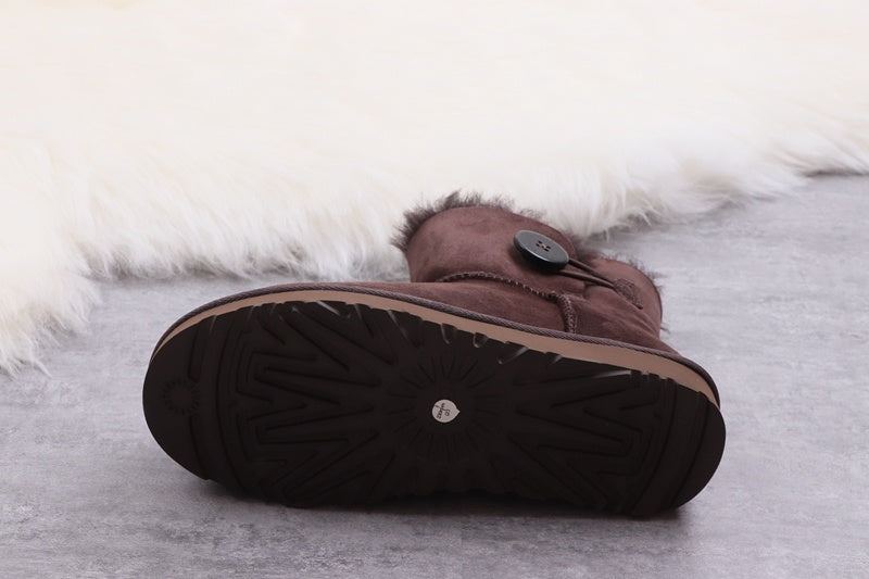 Coffee Brown Women's Mini Bailey Button II Boots 2.0 | Style 6422
