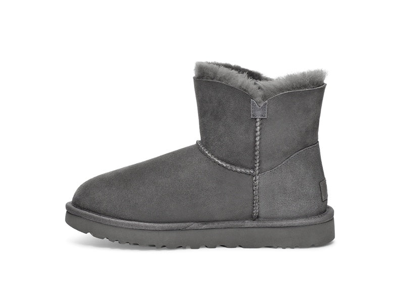 Gray Side-Zip Ankle Boots | 2481