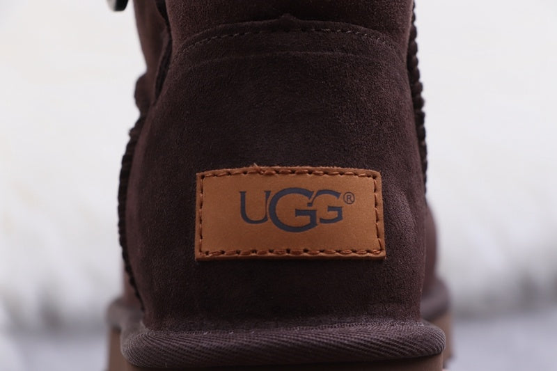 Coffee Brown Women's Mini Bailey Button II Boots 2.0 | Style 6422