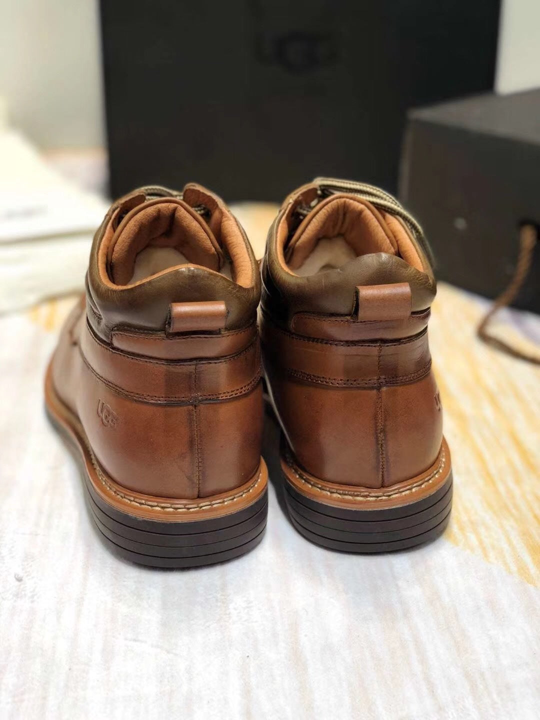 Classic Brown Leather Shoes | 0726-1