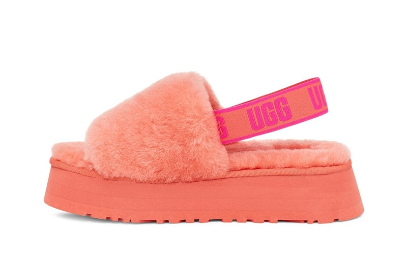 Coral Red Disco-Inspired Sandals | 2258