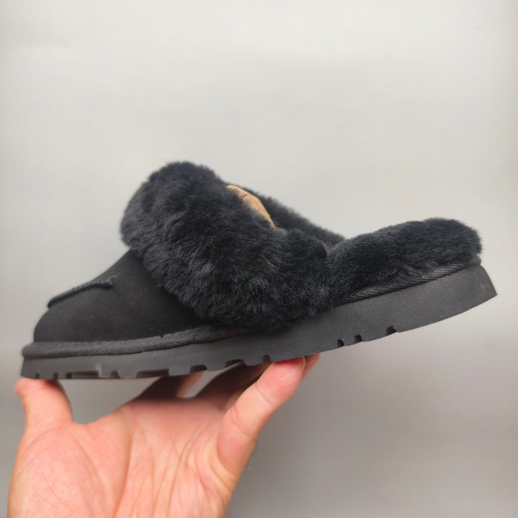 Black Casual House Slippers | 4571