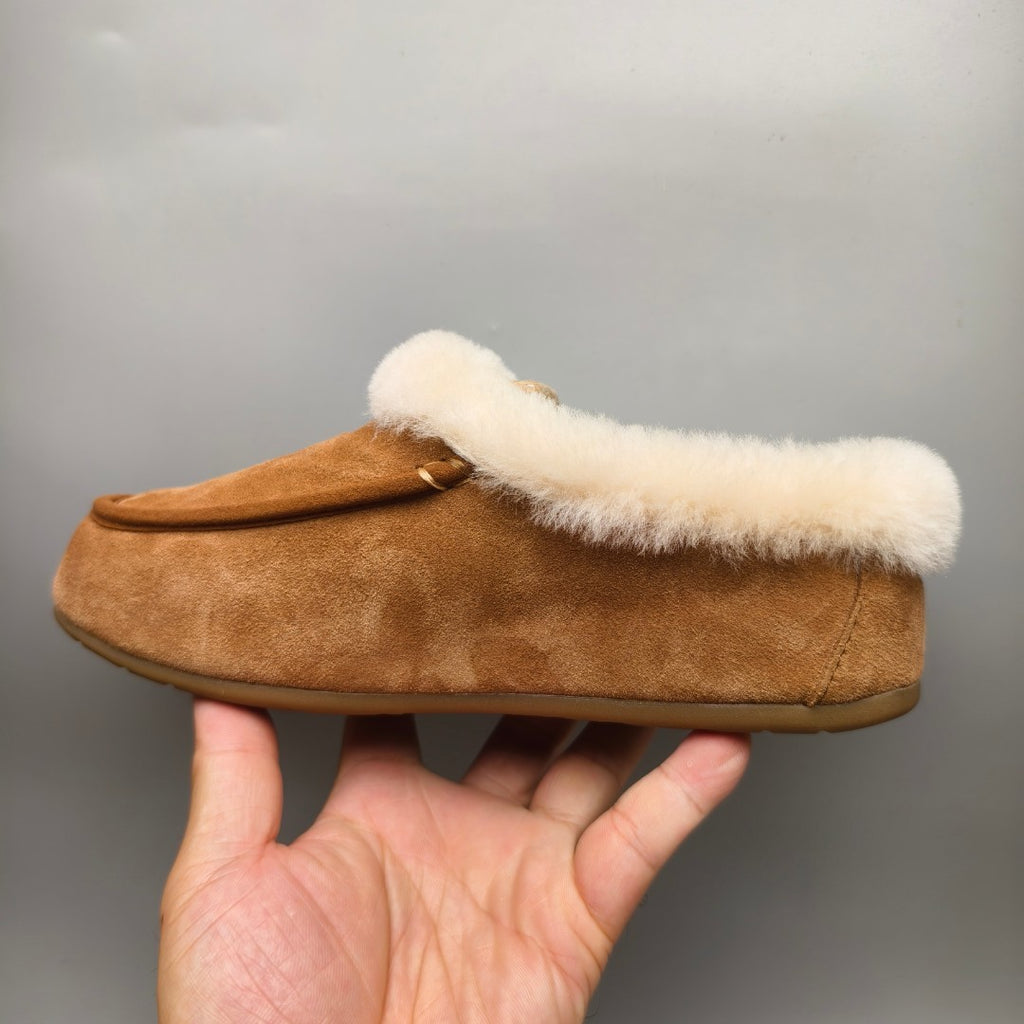 Chestnut Slip-On Casual House Shoes | 1391