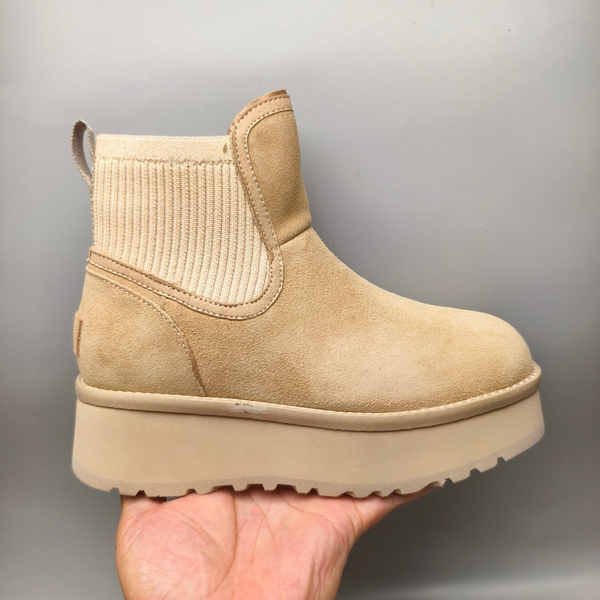 Sand 5 cm Platform Casual Fashion Shoes | 3258