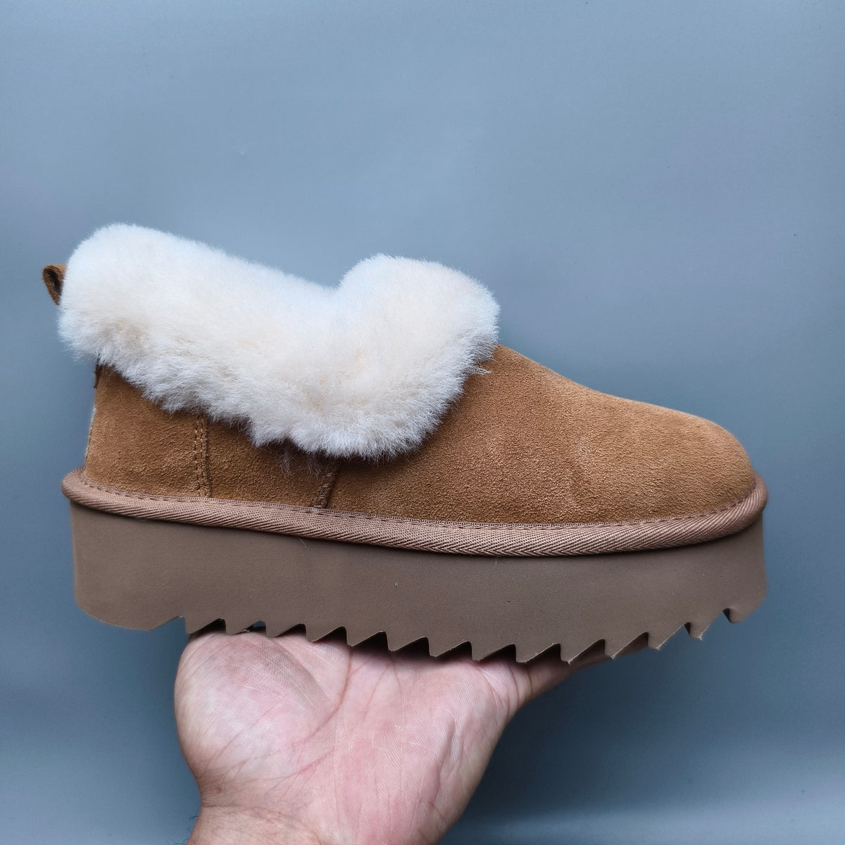 Chestnut Platform Casual Shoes | Style 6733