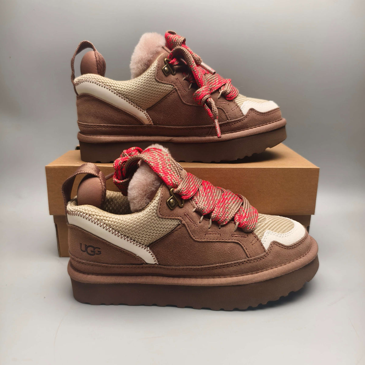 Antelope Brown Unisex Mesh Casual Sneakers | 4032