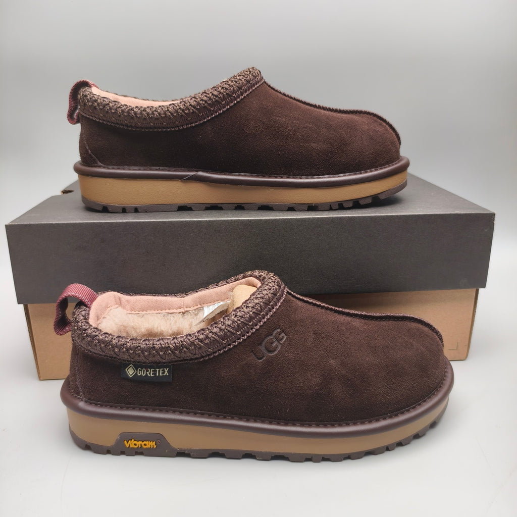 Chocolate Brown Folk-Inspired Unisex Casual Shoes | 1304