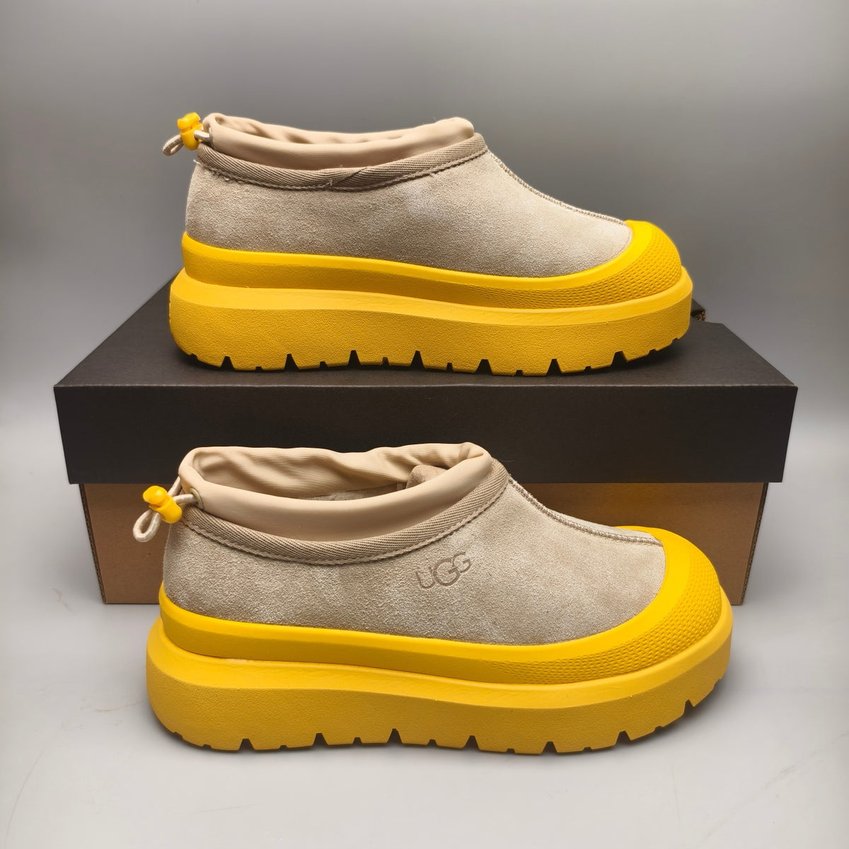 Yellow Casual Slip-On Fashion Shoes | 4096