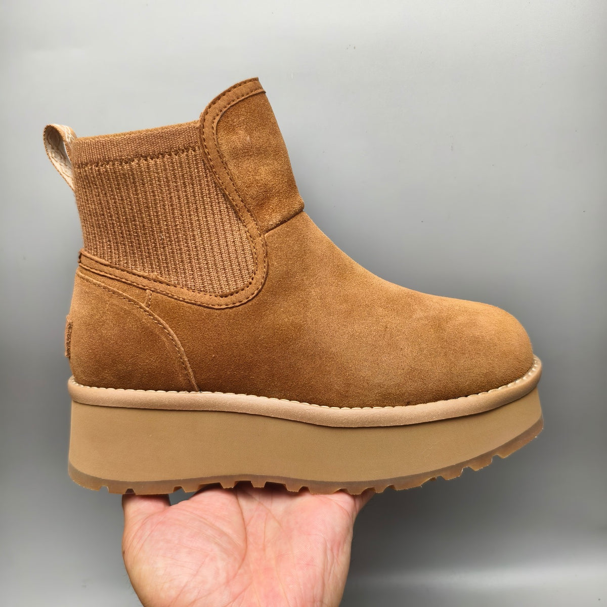 Chestnut 5 cm Platform Casual Fashion Shoes | 3258