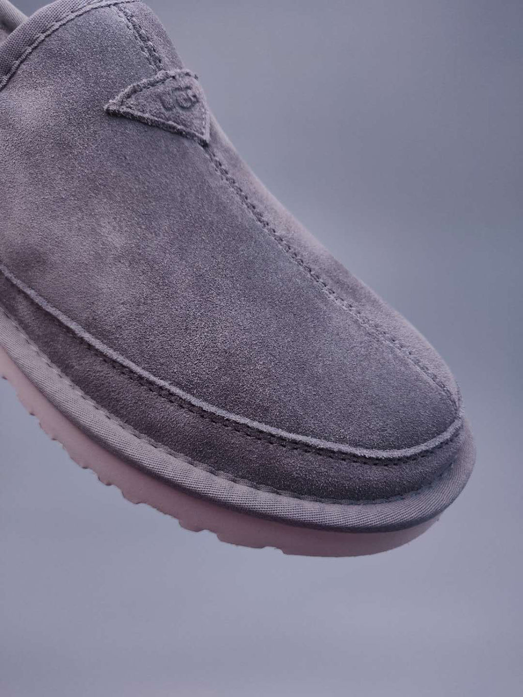 Men's Gray Low-Top Slip-On Shoes | 3455