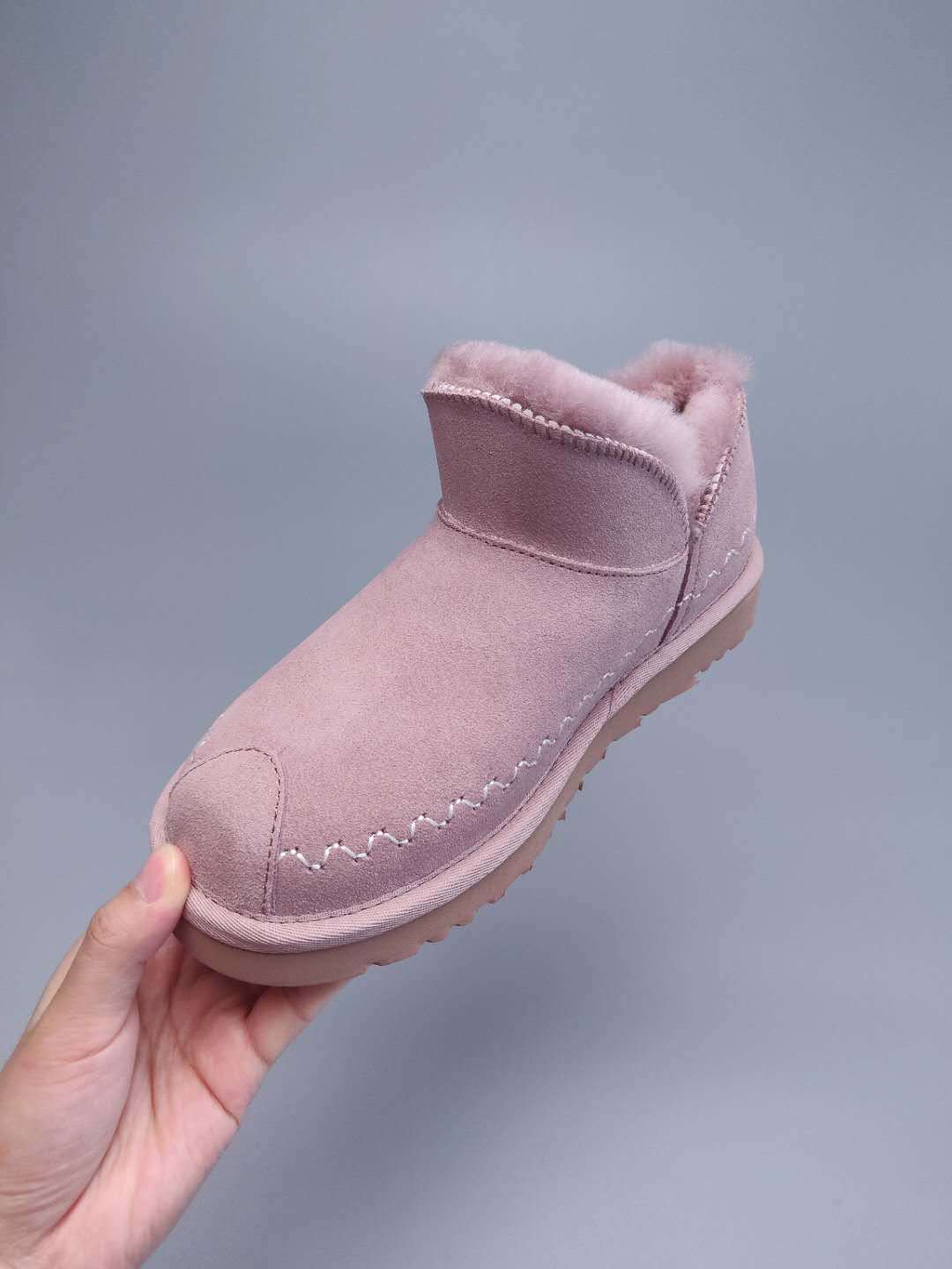 Classic Pink Ankle Boots | 0888