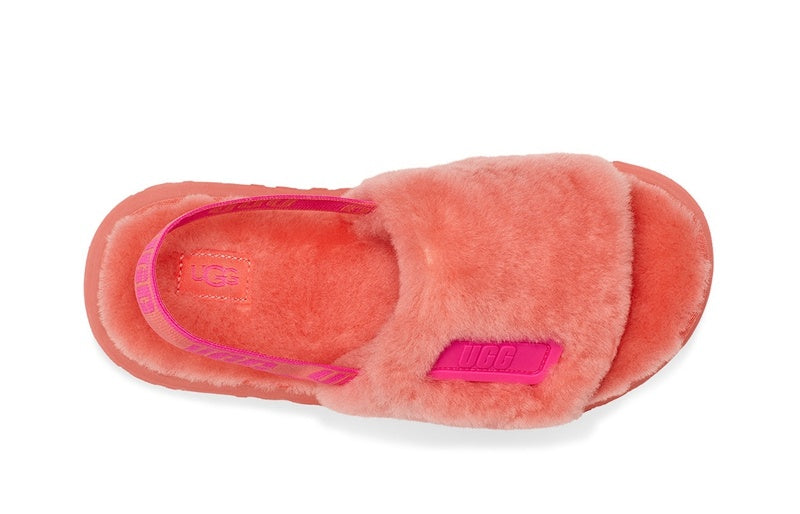 Coral Red Disco-Inspired Sandals | 2258