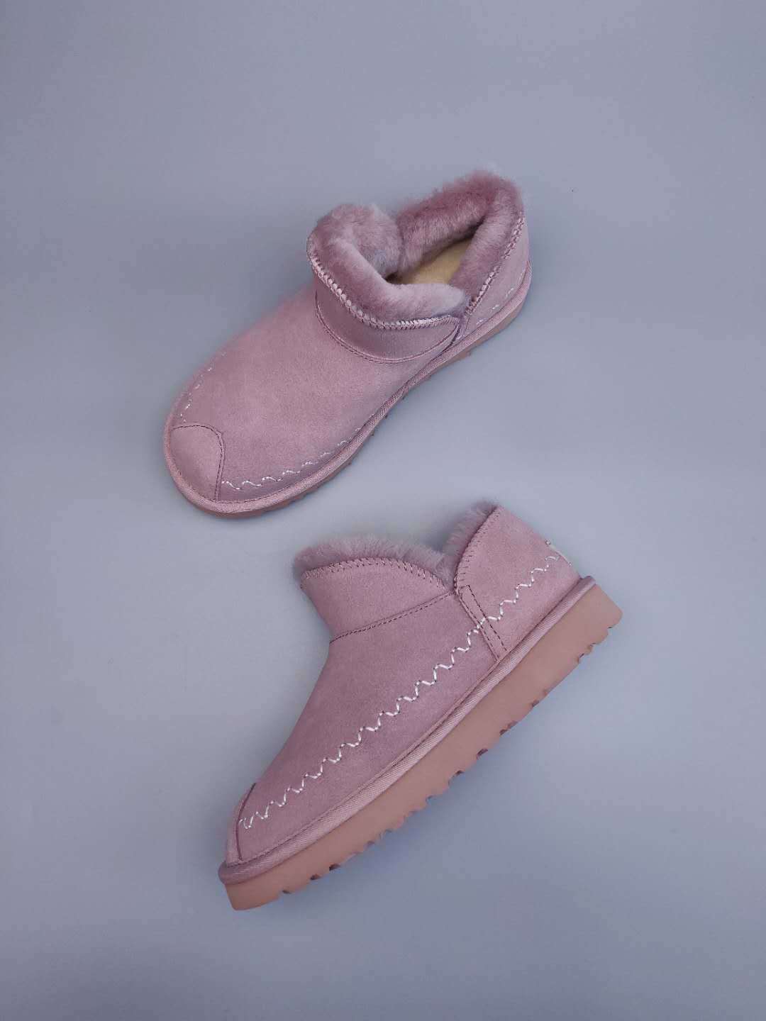 Classic Pink Ankle Boots | 0888